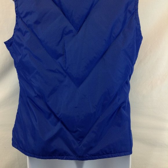 Vintage Blue Goose Down Puffer Vest - Picture 4 of 11
